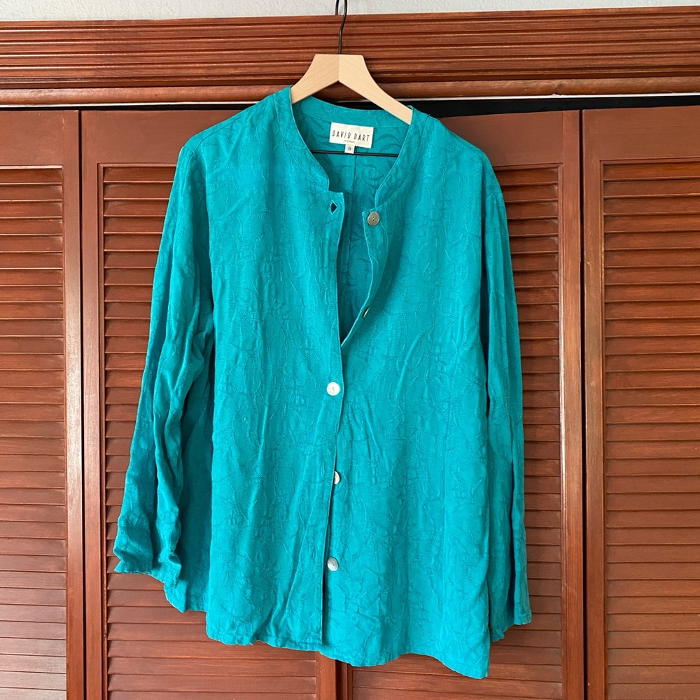 David Dart Aqua business jacket